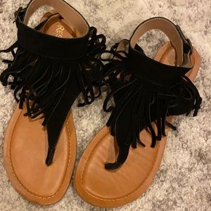 Fringe Sandals